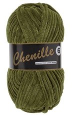Chenille 6 kleur 026 Mosgroen