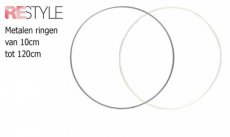 Metalen Ring 55 cm