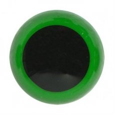 Veiligheidsogen 15 mm groen - zwart
