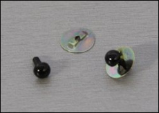 Veiligheidsogen 5 mm ( 5 paar)