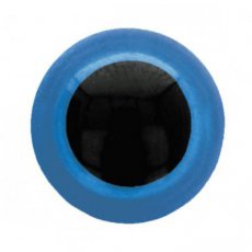 Veiligheidsogen 6 mm blauw-zwart