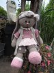 XXL Funny Bunny Basic taupe (staand of zittend )
